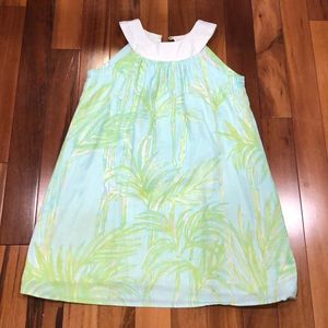 Lily Pulitzer Leaf Design Girls Size 8 Dress.